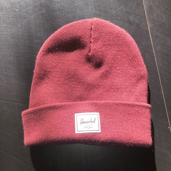 Herschel Elmer Beanie Burgundy!! - Picture 2 of 5